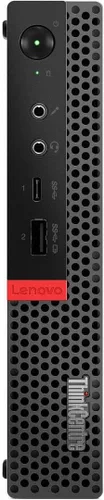 Vista 2 de Lenovo ThinkCentre M920q Tiny Desktop, Intel 6 Core i5-8500T, 16 GB de RAM, SSD NVME de 256 GB, HDMI, DisplayPort, WiFi, Bluetooth, teclado