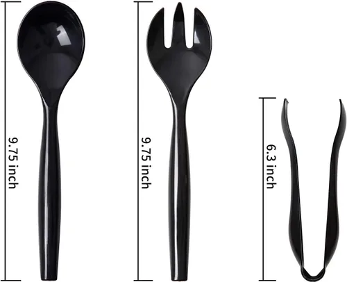 Vista 5 de Juego de bufé de aluminio desechable individual de 10 piezas para todas las fiestas y eventos