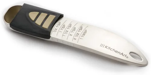 Vista 2 de KitchenArt Pro Adjust-A-Cucharada, Satén, Multicolor