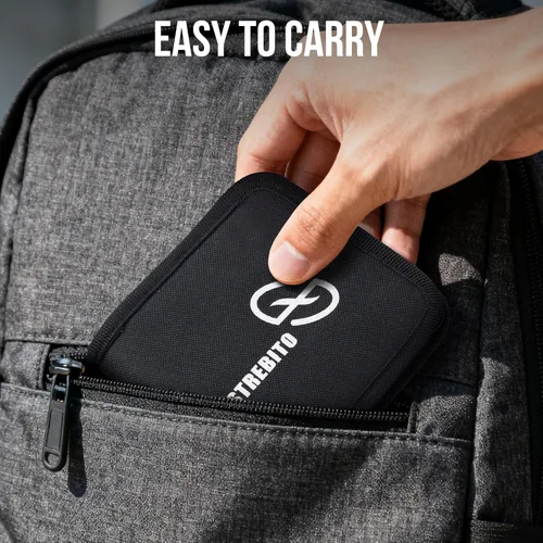 Vista 7 de STREBITO Juego de extractores de tornillos dañados, juego de 32 piezas de extractores de tornillos con eje de extensión magnético y adaptador