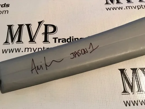 Beckett Authentic Ari Lehman Autograph Jason Friday The 13th Movie 20 Inch Machete Prop