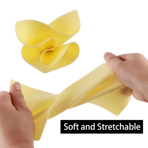 Vista 3 de 20 piezas de piel de práctica de tatuaje de 0.118 pulgadas con papel de transferencia, 5 piezas de grosor para tatuajes, kit de práctica de piel