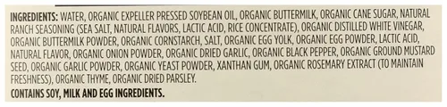 Vista 3 de 365 by Whole Foods Market, Aderezo ranch orgánico, 16 onzas líquidas