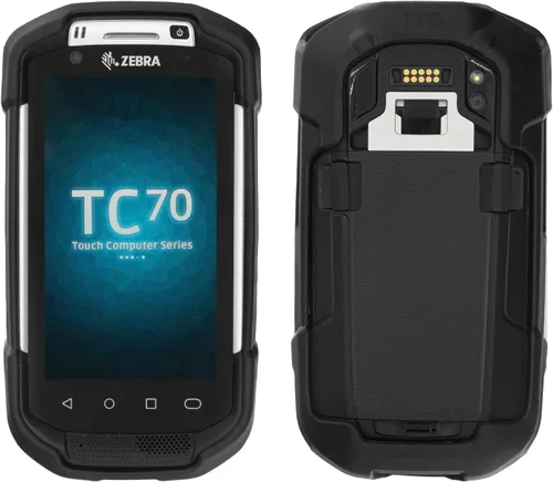 Funda protectora de goma para Zebra TC70 TC72 TC75 TC77 TC70X TC75X, fundas de escáner de mano de goma de silicona suave para computadora de mano