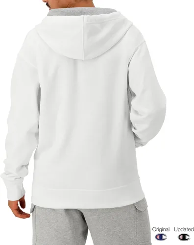 Vista 2 de Champion Sudadera con capucha y cremallera para hombre, cómoda sudadera con capucha para hombre (regular o grande y alto)
