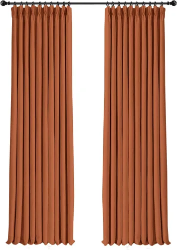 Vista 32 de CAPALOCA Cortinas extra de 60 pulgadas de ancho 100% opacas de 96 pulgadas Desnudo Natural