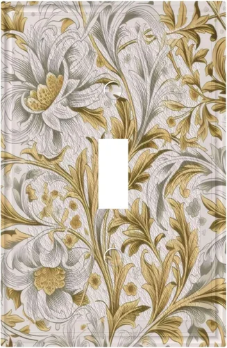 Vista 121 de Cubiertas de Interruptor de Luz Artísticas Decorativas Boho Figura Abstracta Interruptor de Pared Único Placa de Interruptor Decorativo Placa