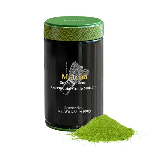 Vista 8 de MatchAdmire Matcha Superior Ceremonial Blend - Polvo de té verde matcha de grado ceremonial First Harvest (1.76 onzas (paquete de 1))