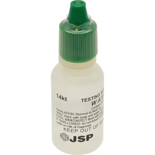 Vista 2 de Kit para prueba de metales preciosos como plata, platino y oro de 10 k 14 k 18 k 22 k más piedra de regalo