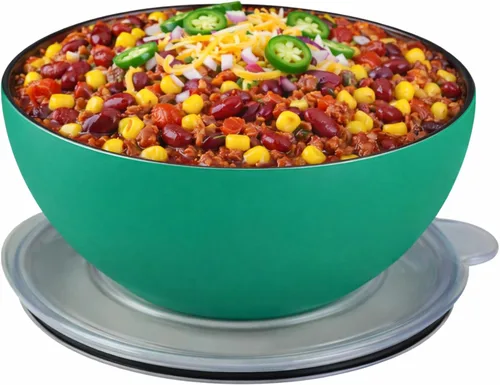 Vista 14 de served Cuenco grande aislado con tapa (100 oz/3 cuartos de galón) – Tazón de acero inoxidable de doble pared para alimentos calientes y fríos