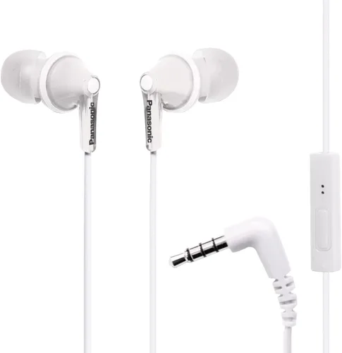 Vista 26 de Panasonic ErgoFit Auriculares con Cable con Micrófono, Conector de 3.5mm Auriculares Intrauditivos con Cable, Auriculares con Cable con Micrófono