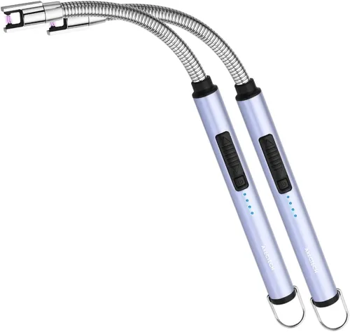 Vista 9 de ARECTECH Encendedor Eléctrico de Arco para Velas, Recargable USB, Sin Llama, Largos Encendedores para Velas, Cocina, Barbacoas, Fuegos Artificiales