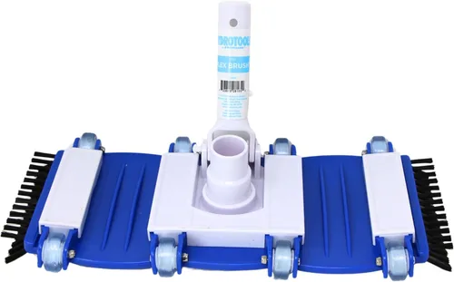 Vista 12 de Cabezal aspirador Swimline 8150 Flex pesado, azul