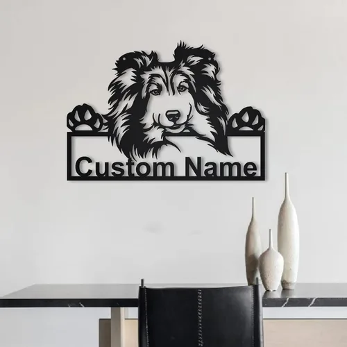 Vista 81 de Letrero de madera personalizado de perro Airedale Terrier Letrero de madera personalizado Airedale Terrier Airedale Terrier divertido Regalo