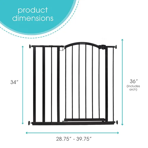 Vista 28 de Summer Infant - Valla de seguridad decorativa con puerta ideal para hogares con niños y mascotas
