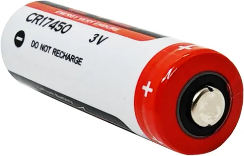 Vista 6 de Paquete de 2 baterías de litio CR17450 2400mAh 3V reemplazo PLC batería de control industrial