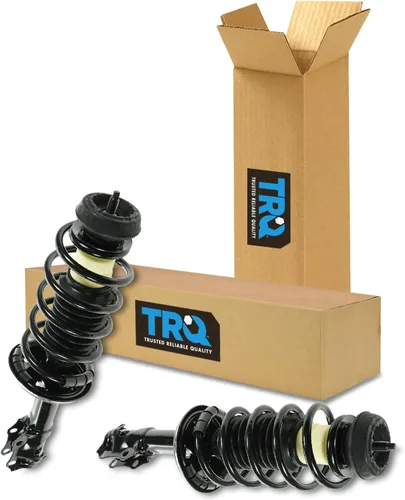 Vista 170 de TRQ Conjunto de Amortiguador y Resorte Delantero Cargado con Resorte Helicoidal Pre-ensamblado Compatible con Jeep Cherokee Limited AWD 14-22 Sin