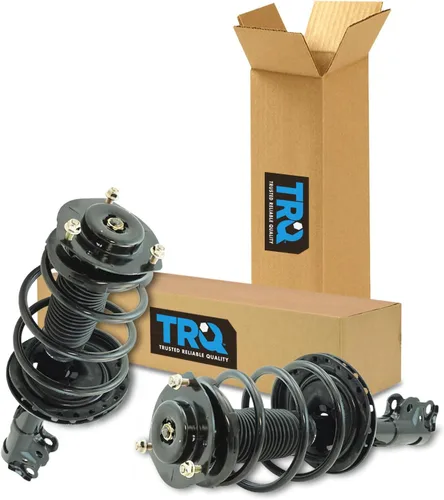 Vista 156 de TRQ Conjunto de Amortiguador y Resorte Delantero Cargado con Resorte Helicoidal Pre-ensamblado Compatible con Jeep Cherokee Limited AWD 14-22 Sin