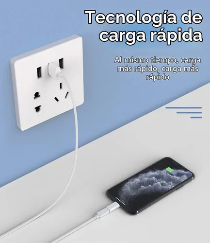 Vista 8 de Adaptador OTG para iPhone (paquete de 2) Dongle de auriculares USB C hembra a Lightning Macho, cargador convertidor de sincronización de datos