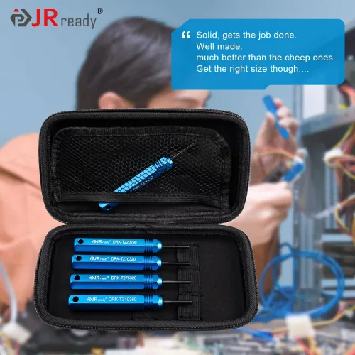 Vista 5 de JRready ST5228 Herramientas extractoras, kit de herramientas de extracción para JST/AMP .062 pulgadas/Molex .062 pulgadas y .093 pulgadas