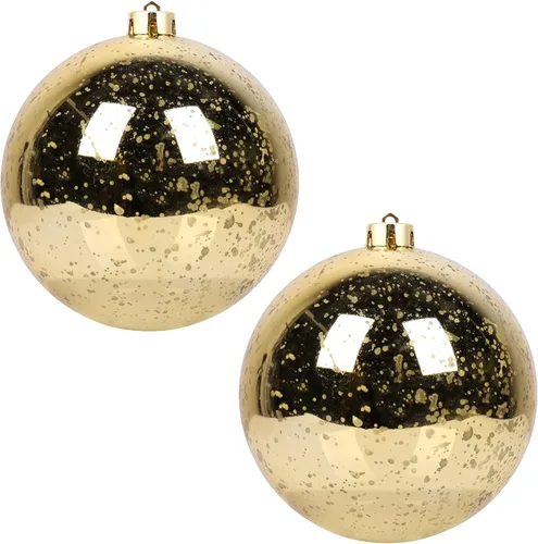 Vista 14 de Esfera de árbol de Navidad transparente para colgar, inastillable, extra grande, bola de mercurio con ganchos para adornos de árbol, para Navidad