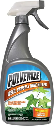 Messina Wildlife Pulverize PWBV-U-032 - Aerosol eliminador de malezas, cepillos y vides, de acción rápida, no mancha, mata malezas y pasto de