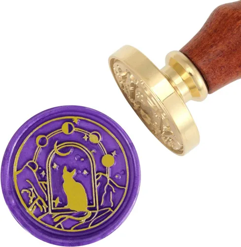 Vista 4 de Sello de lacre Yoption, 1.18 para invitaciones de boda, sobres, envoltura de regalo.