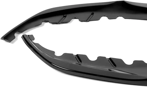 Vista 3 de Q1-TECH, borde de parachoques delantero compatible con BMW Serie 5 G30 M-Sport 2017 - 2020, alerón de parachoques delantero, kit de cuerpo