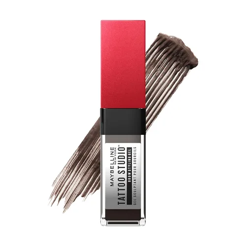 Vista 8 de Maybelline Tattoo Studio Gel de Estilo para Cejas, Maquillaje de Cejas Impermeable, Tinte para Cejas para un Uso de Hasta 36 Horas, Rubio, 1 Unidad