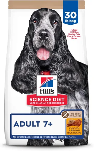 Vista 18 de Comida para perros seca para longevidad, activa, de pollo Hill´s science diet, arroz y cebada para adultos mayores de 7 años, Pollo