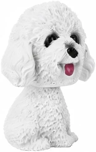 Vista 10 de Yosoo Health Gear Decoración de perro tembloroso, perro Bobble, decoración interior de perro de automóvil, decoración de perro de simulación