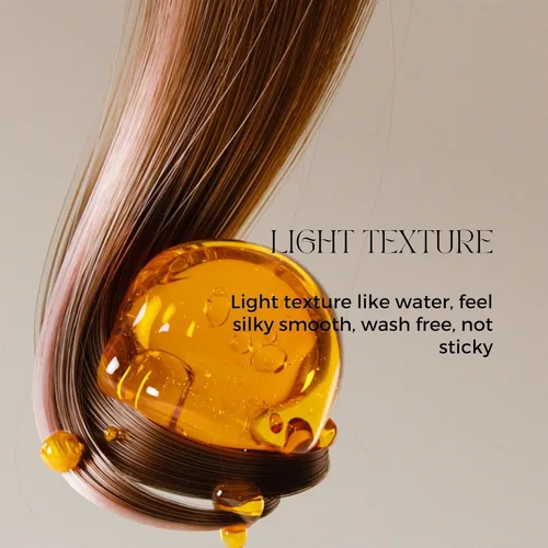 Vista 3 de Aceite de Perfume Capilar para Mujeres (Lirio Sándalo), Spray de Protección Térmica de Aceite de Argán para Cuidado del Cabello Seco, Dañado