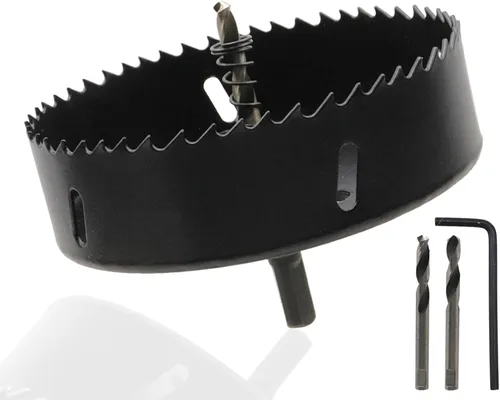 Vista 12 de Sierra de agujero de 1-1/2"/38mm para metal, madera y corte de plástico Cortador de agujeros - 2 piezas