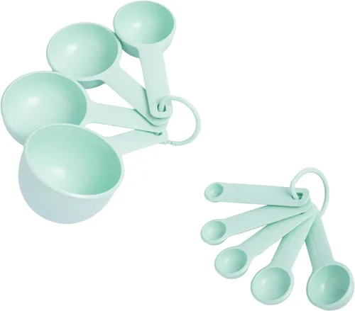 Vista 6 de KitchenAid Juego de tazas medidoras y cucharas, remolacha, 9 piezas