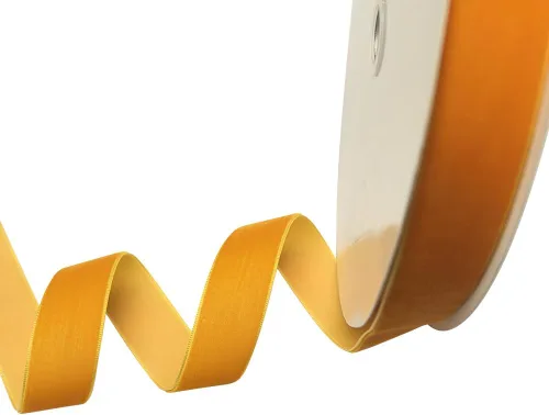 Vista 117 de Chenkou Craft Cinta de Terciopelo Beige 25 Yardas 1/4" Lotes a Granel (Beige, 1/4"(6mm))