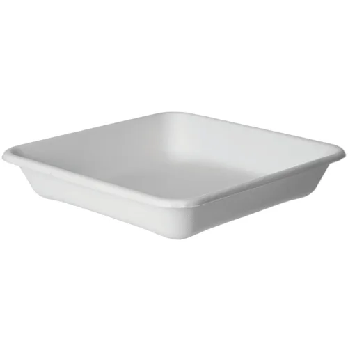 Vista 9 de Eco-Products - Contenedores compostables de 5 pulgadas para llevar, tapas de cúpula verde transparente, caja de 400, se adapta a cajas cuadradas