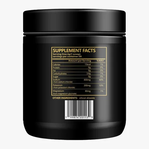 Vista 3 de Premium Electrolyte Powder – Sugar Free, Unflavored, Sodium, Potassium & Magnesium Glycinate