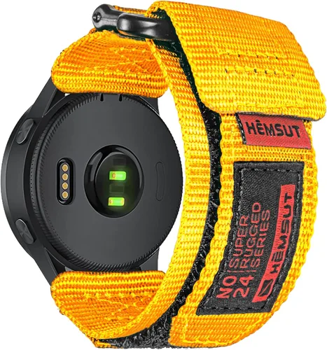 Vista 8 de Correas de reloj compatibles con Amazfit, correa deportiva de nailon resistente con diseño de bucle tejido para Amazfit GTR 2e/GTR 2/GTR 3 Pro/GTR