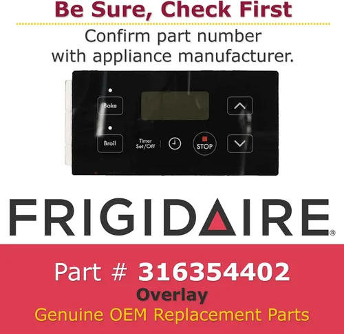 Vista 2 de GENUINE Frigidaire 316354402 - Unidad de revestimiento para estufas y hornos