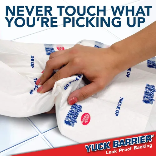 Vista 3 de Simple Solution Abzorbitall - Toallas absorbentes para mascotas, hojas de limpieza de orina y excrementos de perro multisuperficie, 12 x 17