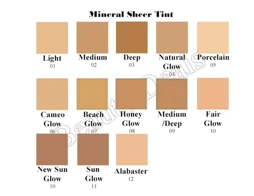 Mineral Sheer Tint SPF 20 Hidratante Tintado (Fair Glow)