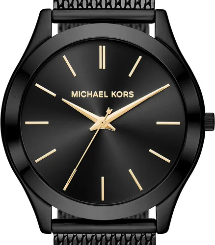 Vista 3 de Michael Kors - Reloj de cuarzo Slim Runway de acero inoxidable para hombre