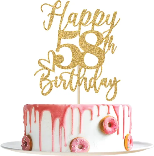 Vista 42 de Decoración para pastel de cumpleaños número 10, decoraciones de cumpleaños número 10, doble dígito, Hello 10, suministros para fiesta de cumpleaños