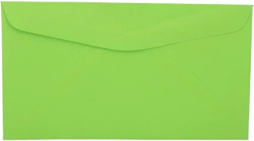 Vista 6 de LUXPaper Sobres comerciales #6 3/4 Solapa comercial 3 5/8 pulgadas x 6 1/2 pulgadas Varilla dorada Texto de 60 libras 50