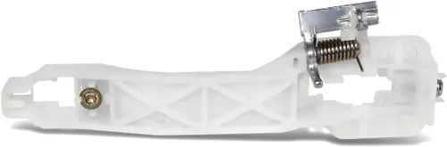 Vista 6 de PM PERFORMOTOR Soporte de montaje para manija de puerta lateral del pasajero delantero derecho compatible con Chevy Aveo Pontiac G3 07-11, blanco