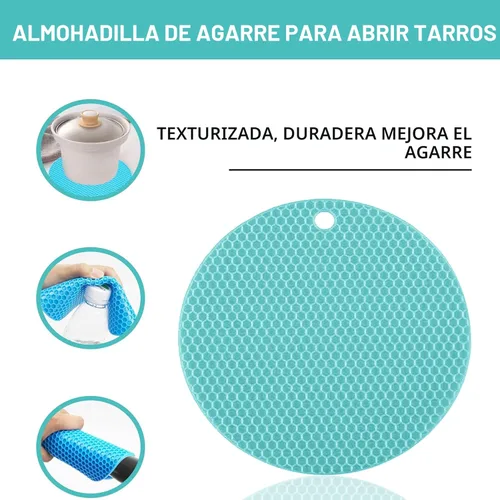 Vista 5 de Abridor de tarros para manos débiles, personas mayores con artritis, 5 en 1, abrebotellas multifunción, abridor de tapa para manos artríticas
