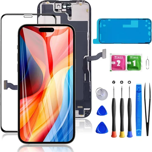 Vista 10 de para iPhone 8 Reemplazo de pantalla negro de 4.7 pulgadas, montaje completo pantalla LCD táctil 3D digitalizador con cámara