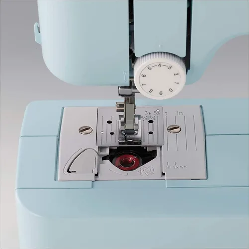 Vista 6 de Brother RLX3817A Máquina de coser de 17 puntadas (azul) con bobinas de 36 piezas e hilos de coser (renovado) (2 artículos)