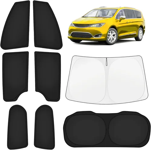 Vista 136 de KUST - Parasol plegable para parabrisas para BMW X1 E84, accesorios 2011 2012 2013 2014 2015, protector de visera de sol ajustable que bloquea