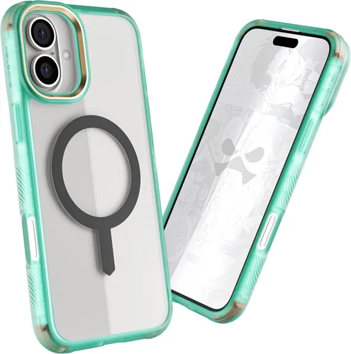 Vista 11 de Ghostek Covert Clear - Funda transparente para iPhone 15 Plus, silicona a prueba de golpes, compatible con accesorios Apple MagSafe, funda Negro